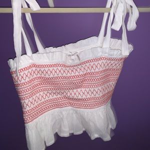 After Market Shoulder Tie Top